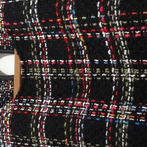 Zara Woman Loose Fit Tweed Top - Picture 6 of 6